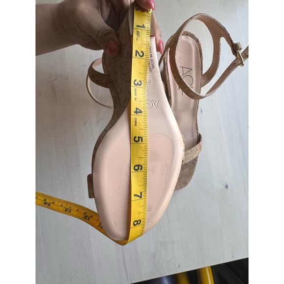 AGL Demi Ankle Strap Wedge Sandal (Women) size 40/ US 10 - Picture 9 of 11